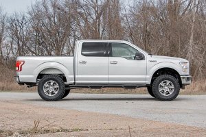 Ford F-150 Suspension Lift Kit - Rough Country - 3 Inch Lift Kit with Premium Forged Aluminum Control Arms - '14-'20 Ford F-150 Suspension Lift Kit - Rough Country - 3 Inch Lift Kit with Premium Forged Aluminum Control Arms - '14-'20